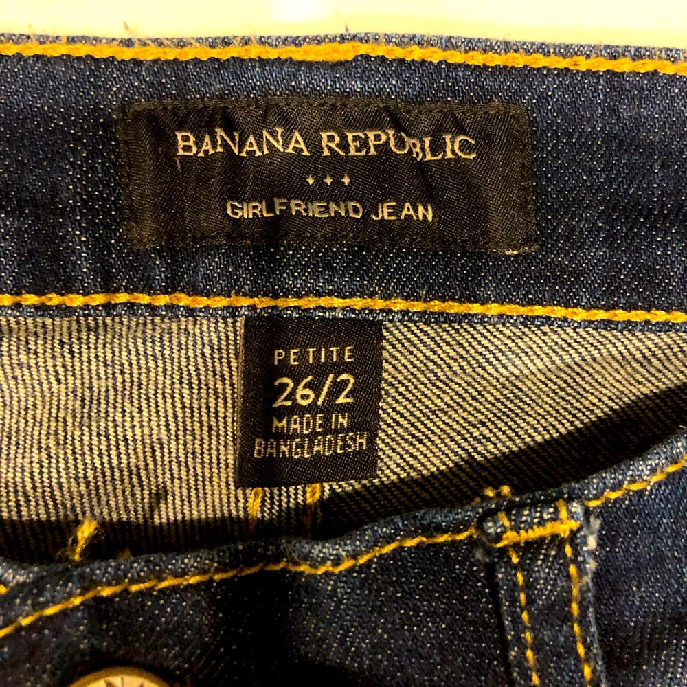 Banana Republic Girlfriend Jean Crops